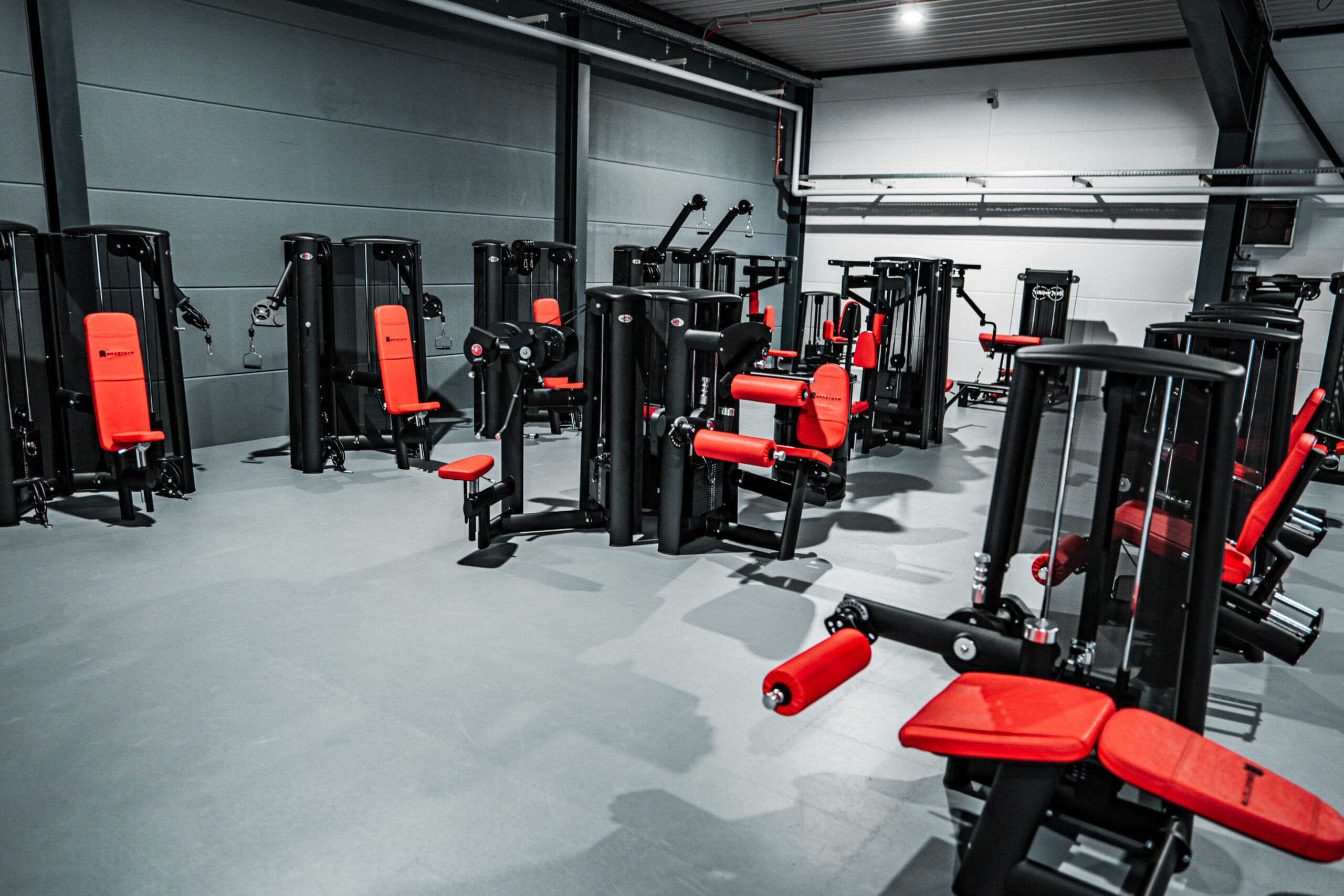 Geführte Maschinen im Gerätepark von GYM80